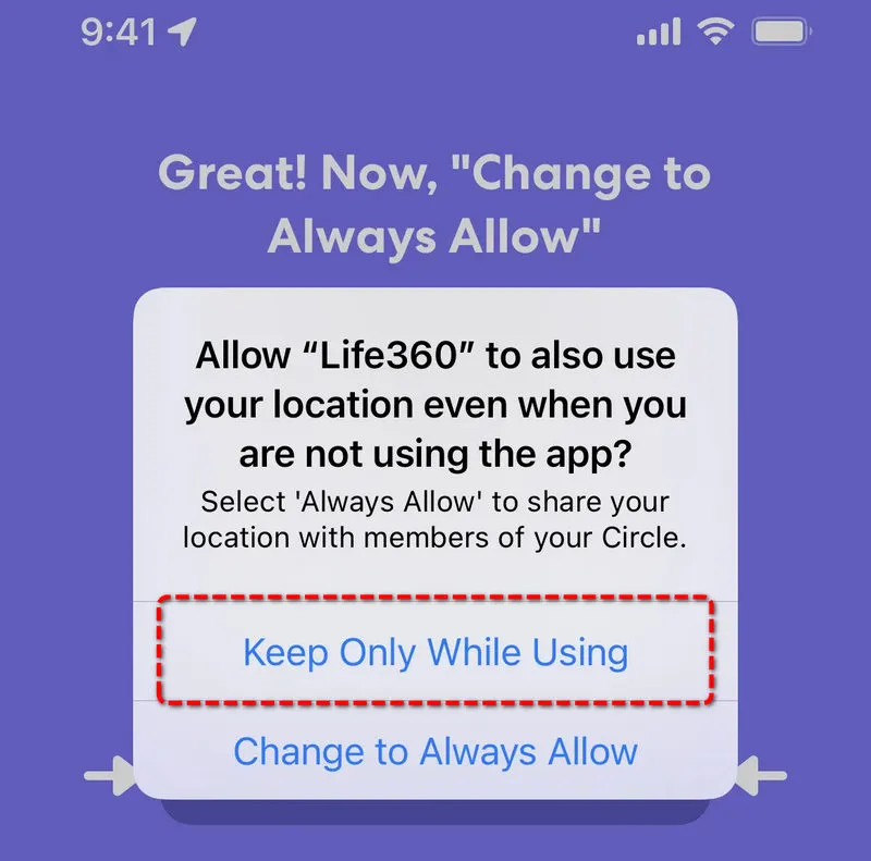 pause location on life360