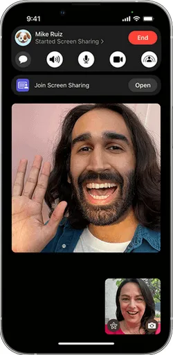 facetime share screen