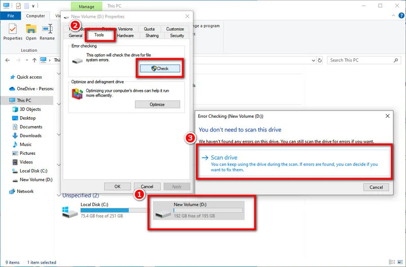 perform hard drive data recovery