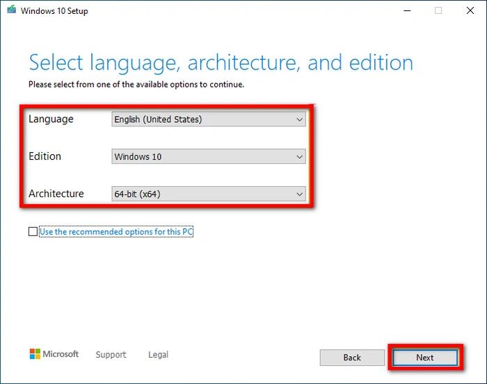 select language edition architecture