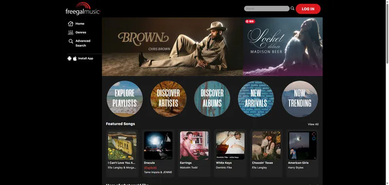Unblocked Music Sites for School: freegalmusic