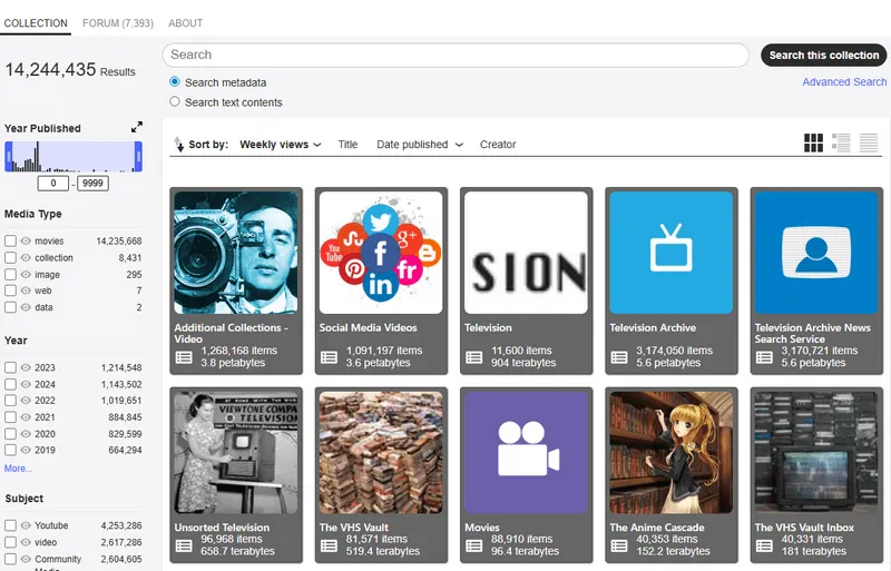 Internet Archive Movies