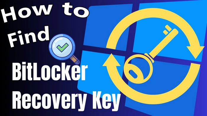 how to find bitlocker recovery key