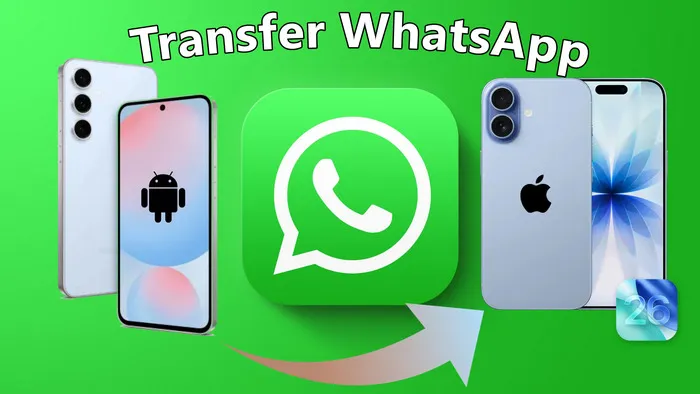 Transfer WhatsApp from Android to iPhone