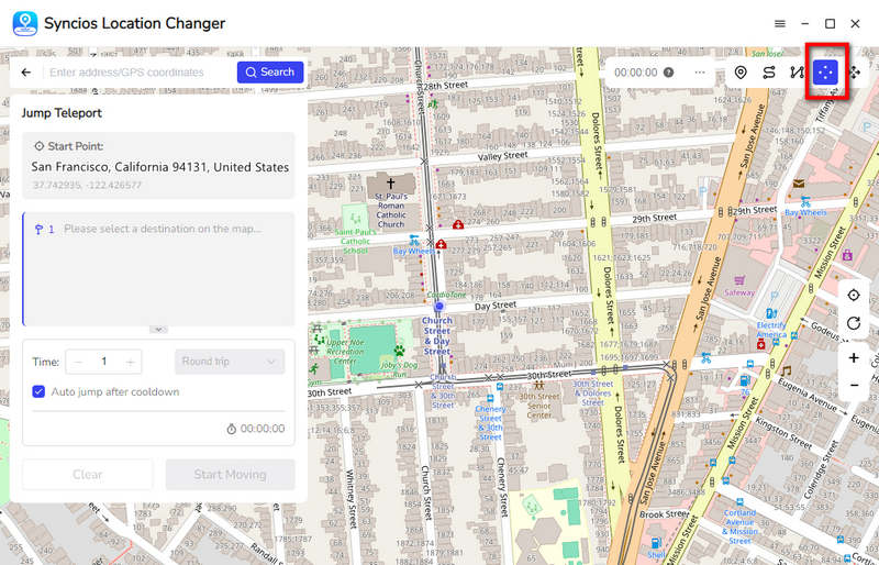 Select Jump Teleport Mode