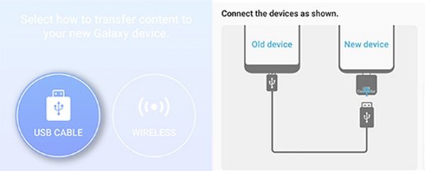 connect iPhone and Samsung Galaxy