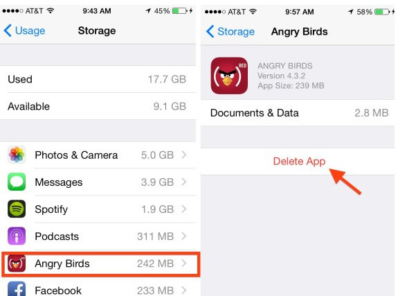  Delete useless apps on iphone