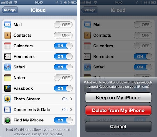 Delete all iPhone Contacts with iCloud