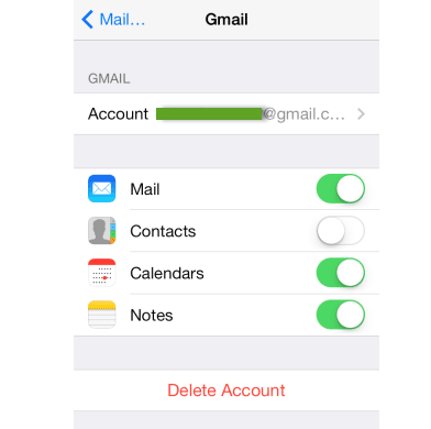 how to backup iPhone notes to Gmail