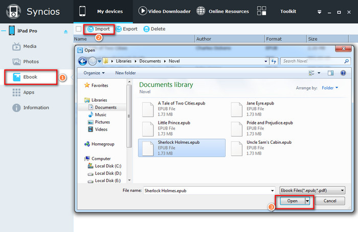 transfer-ebooks-from-pc-to-ipad-pro