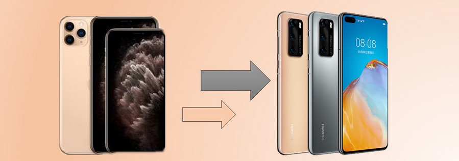 iPhone XS and Huawei P40