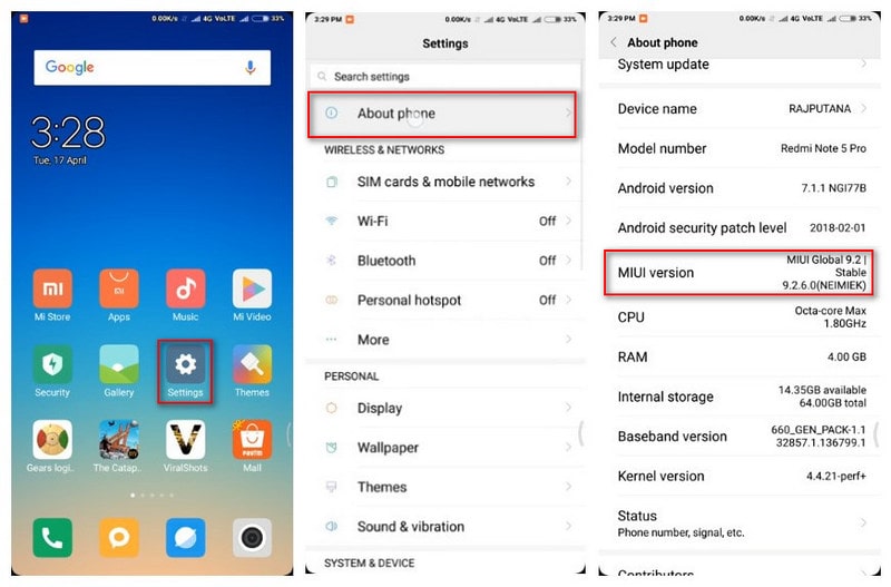 enable debugging mode on xiaomi Xiaomi Redmi Note 5 pro