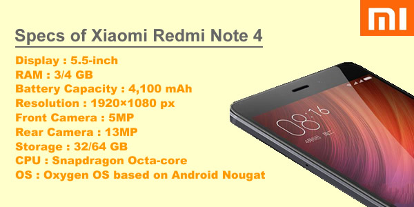 xiaomi redmi note 4 feature