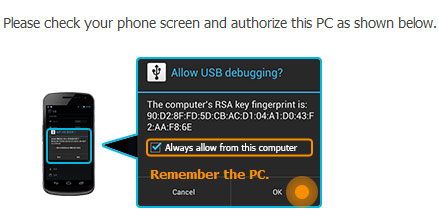 authorize pc on s4 and note edge