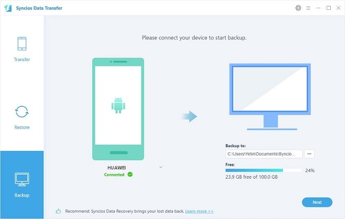 Huawei Backup Assistant