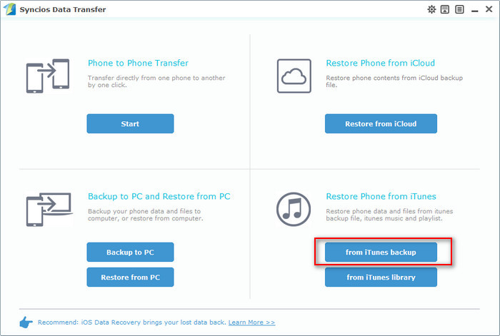 itunes text messages Transfer