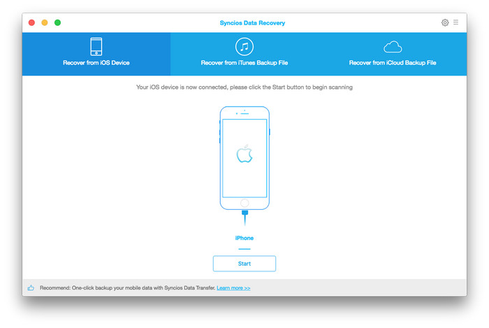 connect iPhone to Mac