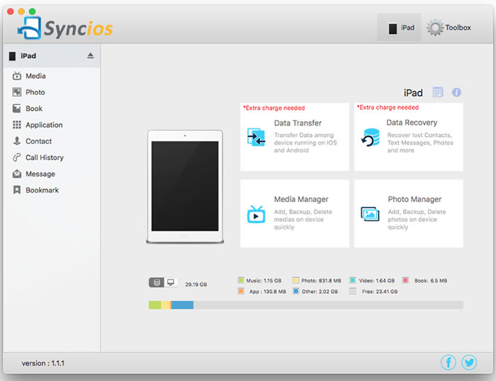 Syncios mobile manager