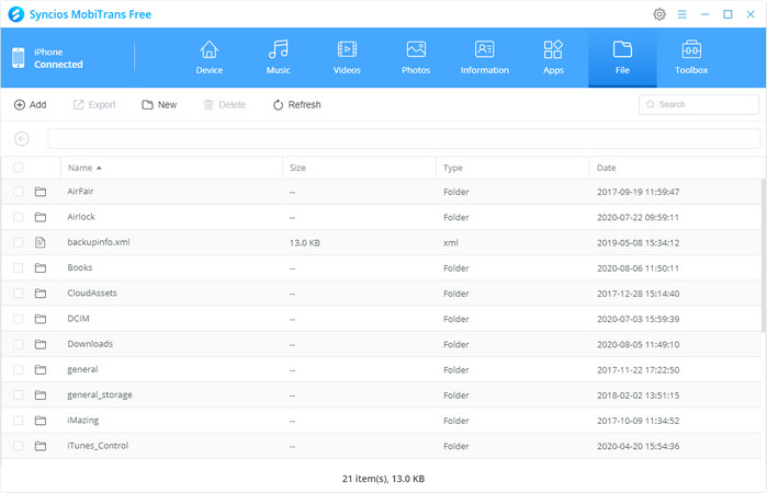 File management