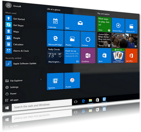 syncios viewer on Windows 10