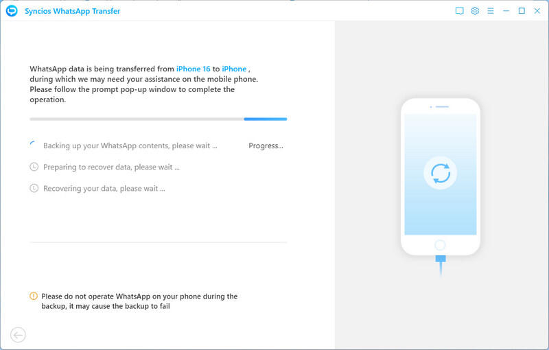 transferring whatsapp from phone to phone