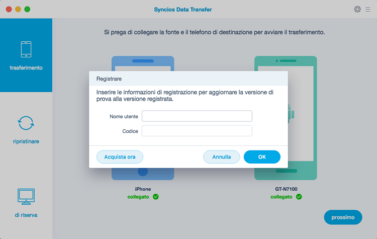 syncios ultimate registration key